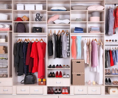 A very nicely organized wardrobe